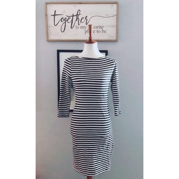 Xhilaration Dresses & Skirts - 45% off! Target Black and White Striped Dress
